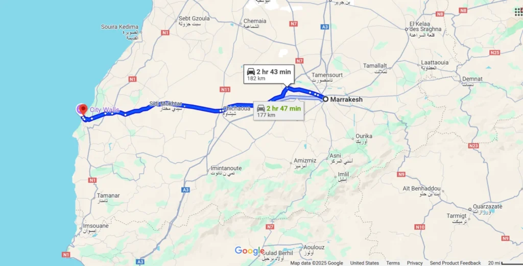 Marrakesh to Essaouira